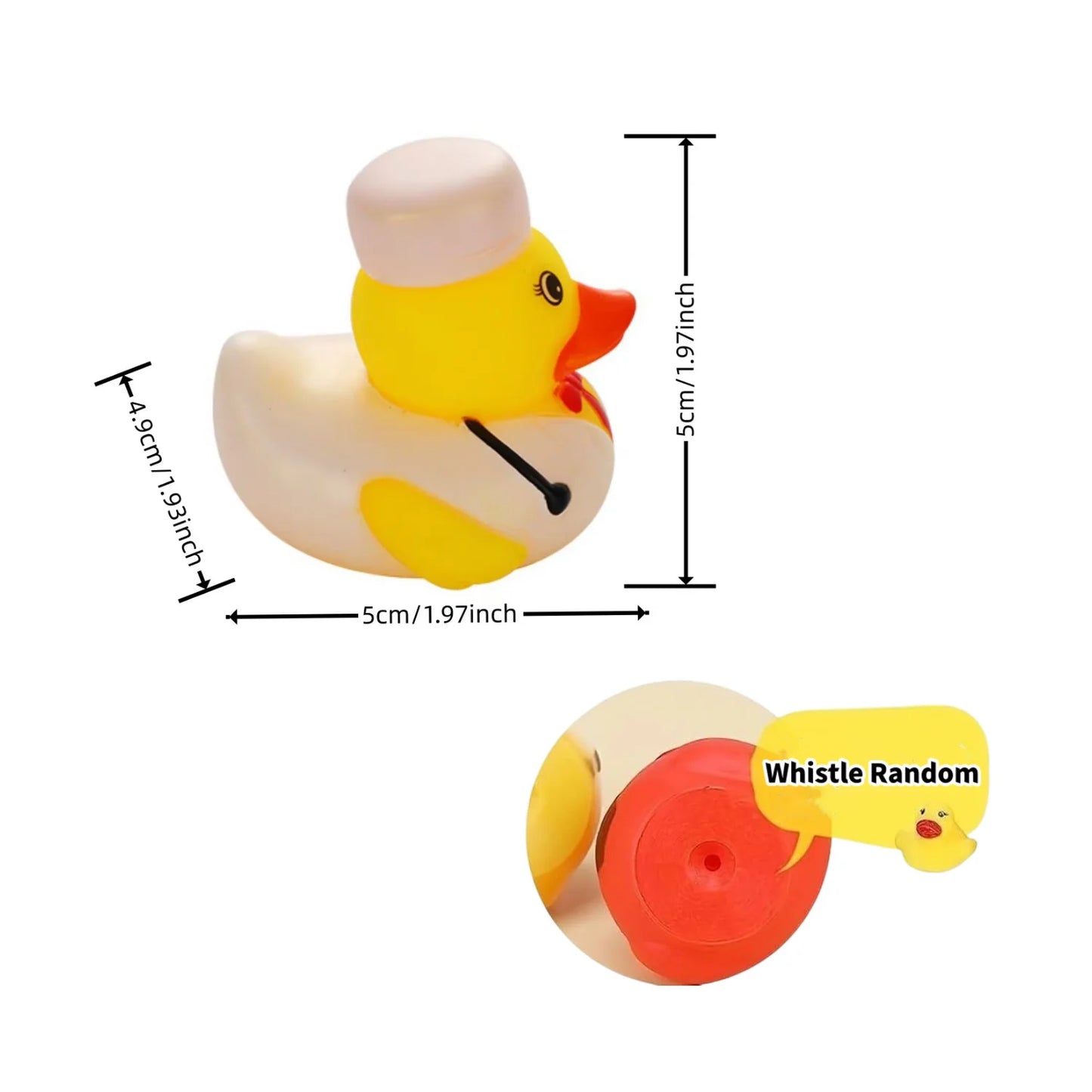 30-Pack Custom Rubber Ducks