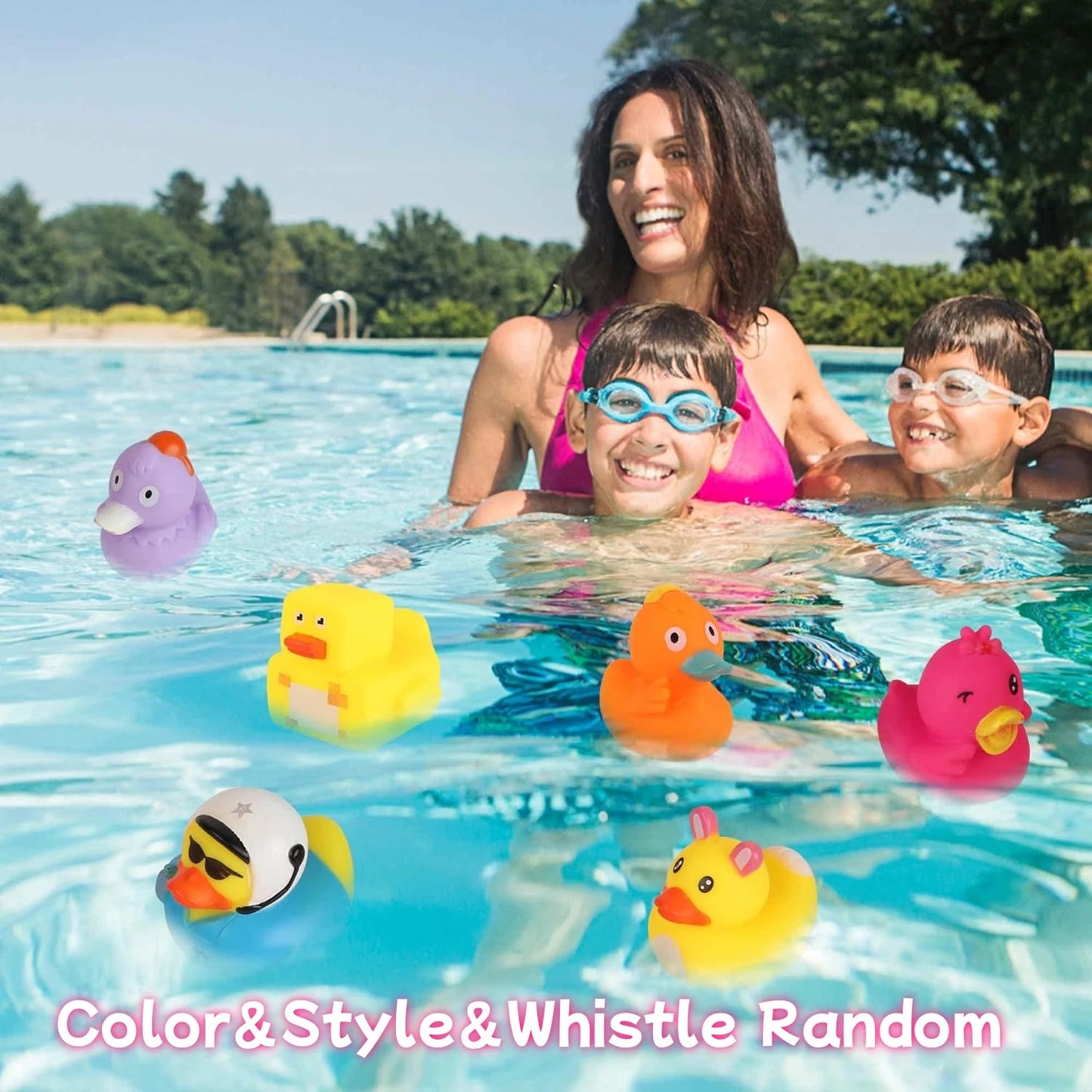 30-Pack Custom Rubber Ducks