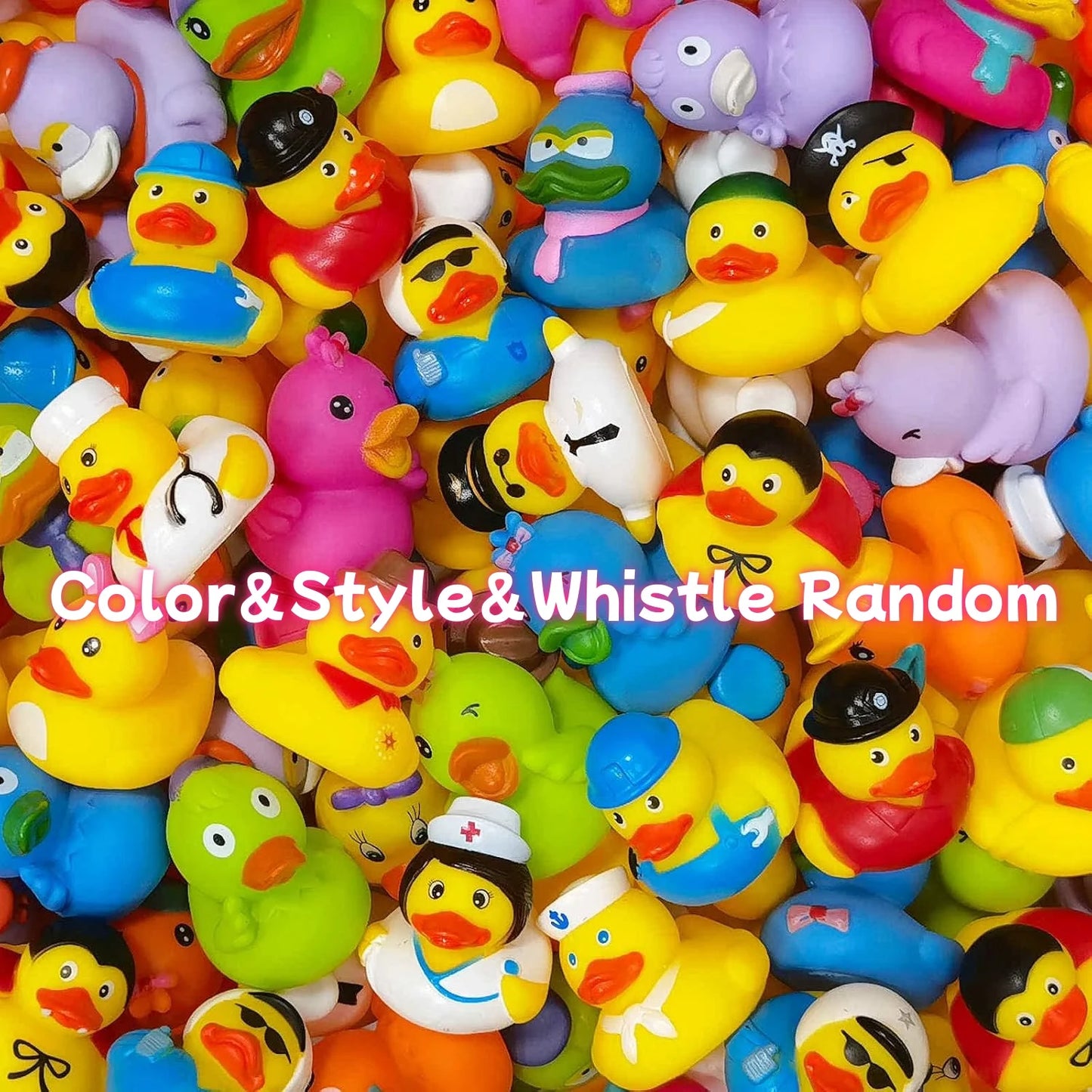 30-Pack Custom Rubber Ducks